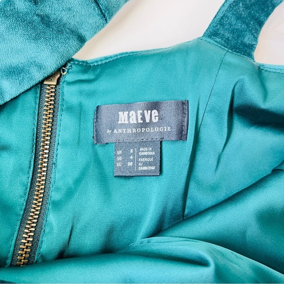 Anthropologie Maeve Emmanuelle Velvet Crop Top - Picture 5 of 7